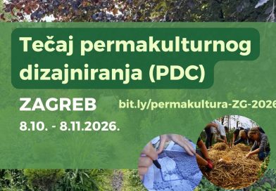 Tečaj permakulturnog dizajniranja (PDC), Zagreb 2026.