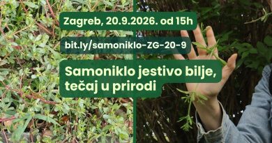 Jesenski tečaj prepoznavanja samoniklog jestivog bilja u prirodi – Zagreb Jesenski tečaj prepoznavanja samoniklog jestivog bilja u prirodi – Zagreb